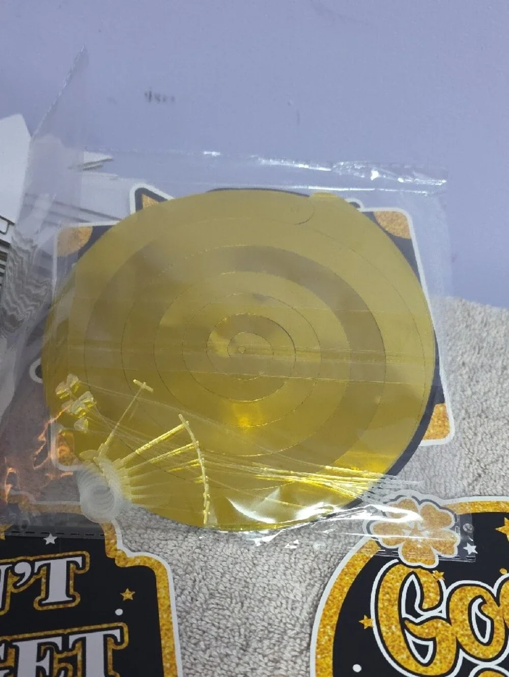 Gold & Black 'We Will Miss You' Farewell Party Decoration Kit